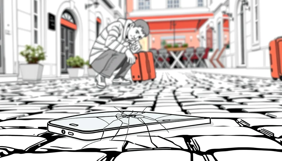 Pohľad na otvorený kufor auta so zaparkovaným notebookom a fototechnikou na parkovisku