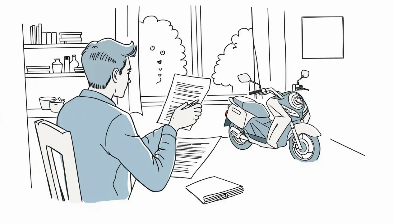 Automechanik v servise kontroluje rozsah poškodenia zavesenia kolesa na zdviháku