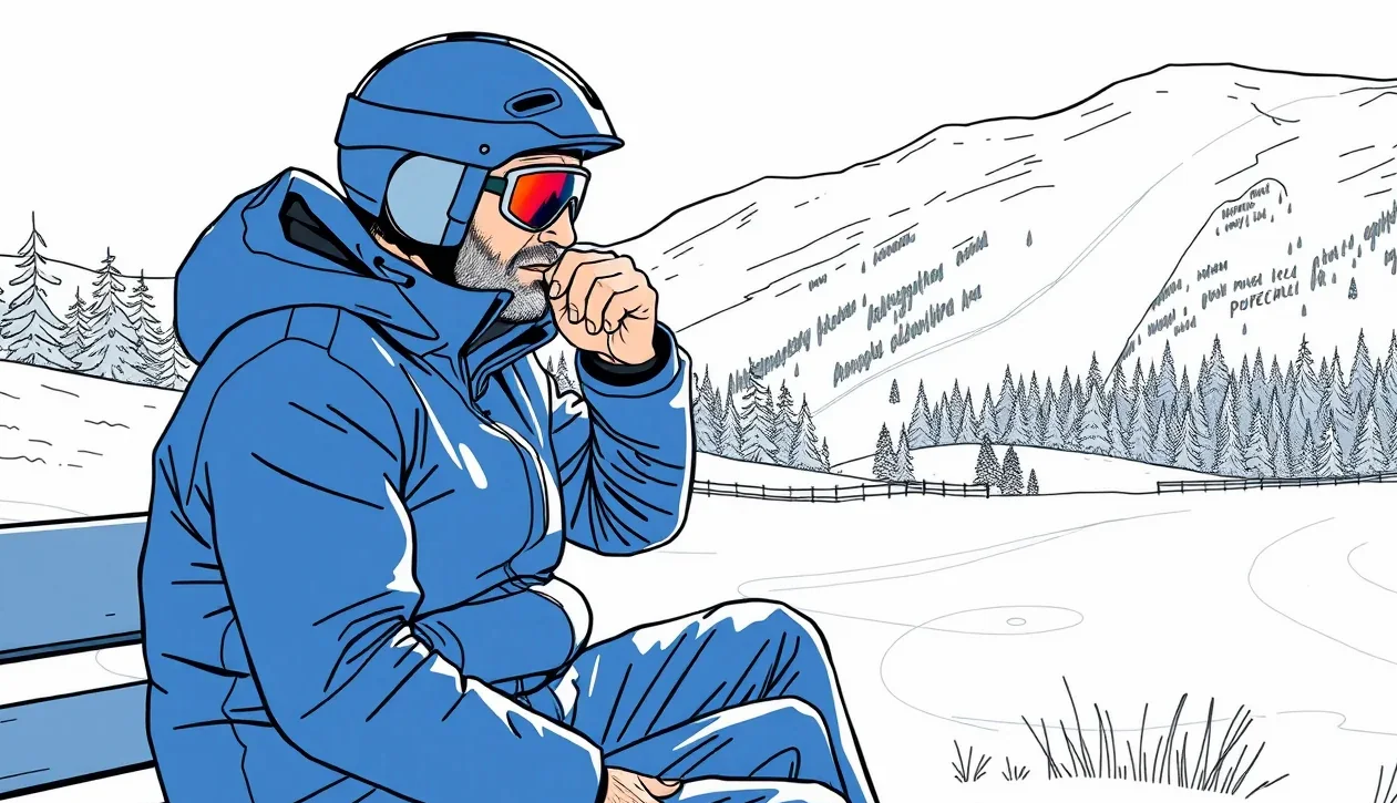 Ošetrenie zraneného kolena bežca priamo na lesnom chodníku
