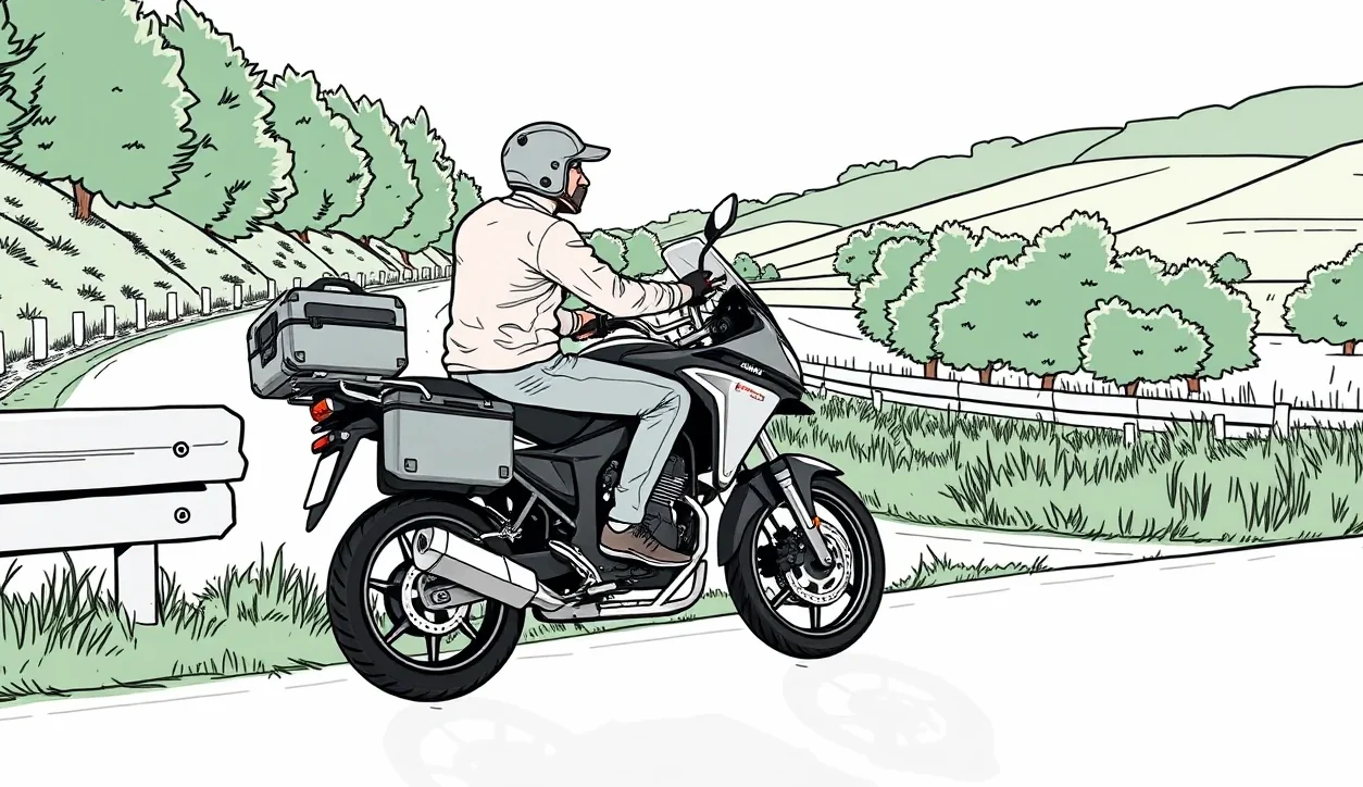 Asistenčná odťahová služba manipulujúca s motocyklom po poistnej udalosti