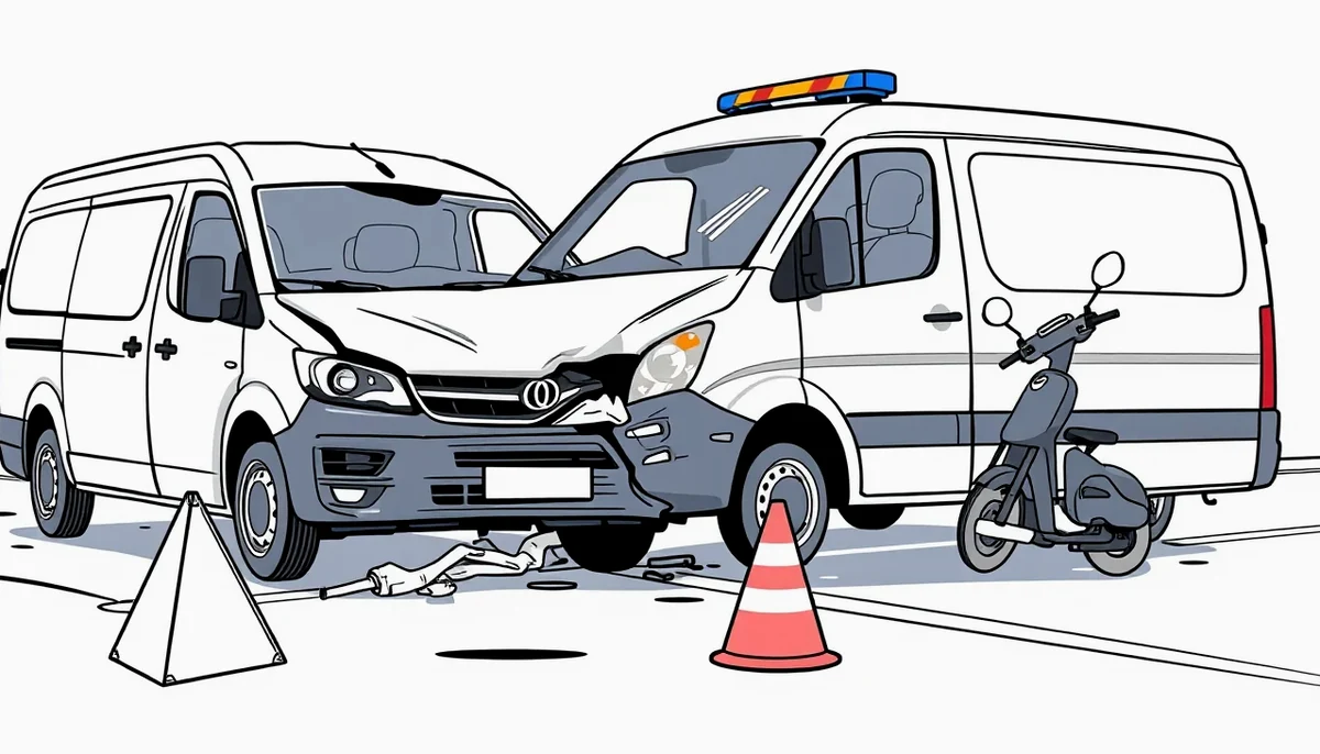 Vodič upevňuje autokameru na čelné sklo vozidla pred jazdou