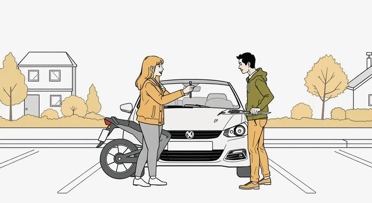Veľký technický preukaz s pečiatkou o odhlásení a prepise motorového vozidla