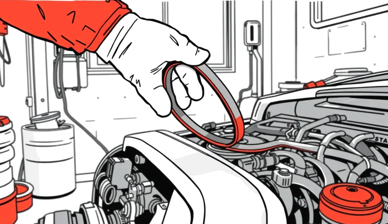 Mechanik v autoservise vykonáva počítačovú diagnostiku motora