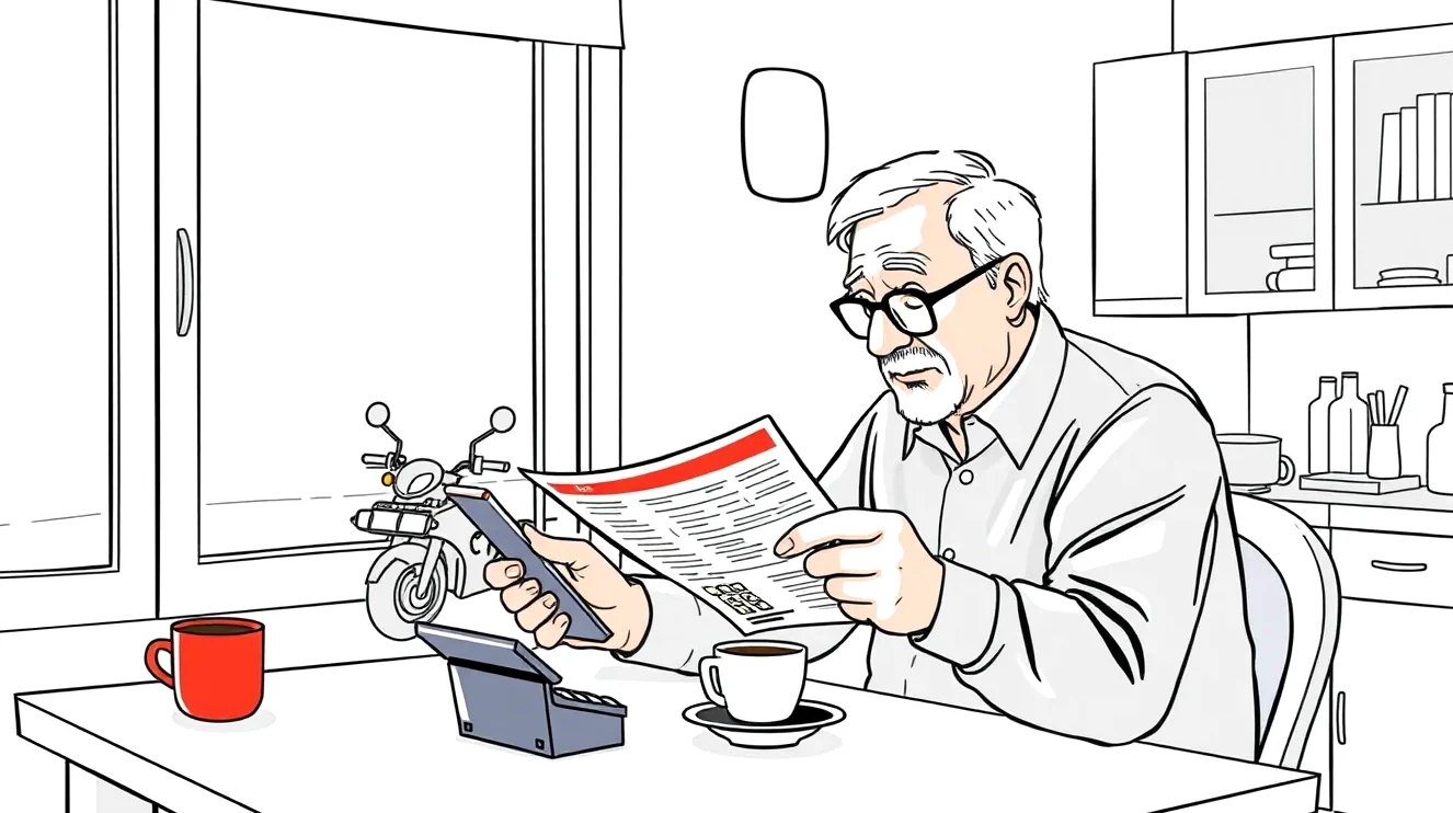 Pohľad na prístrojový panel vozidla zobrazujúci nízky stav najazdených kilometrov