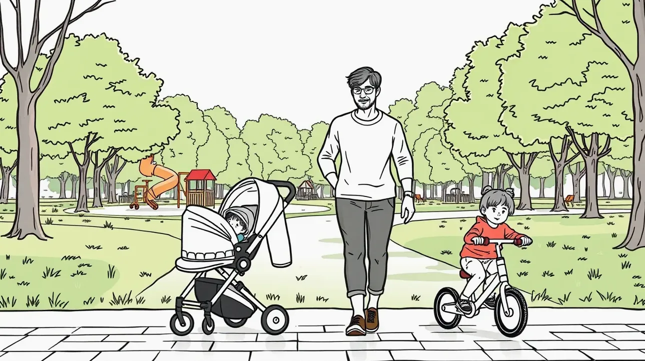 Matka sa stará o zotavujúce sa dieťa s nohou v dlahe v detskej izbe